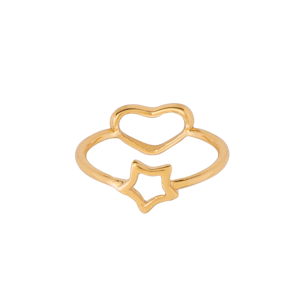 RING "CORAZON STRELLA"