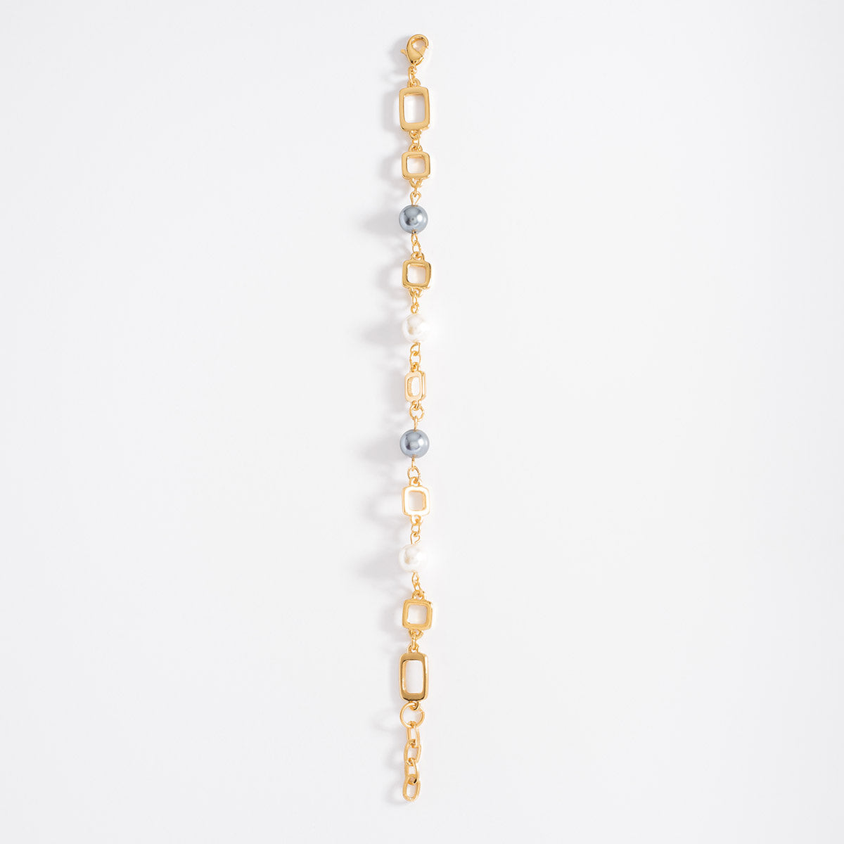 BRACELET "PERLA GRIGIO"