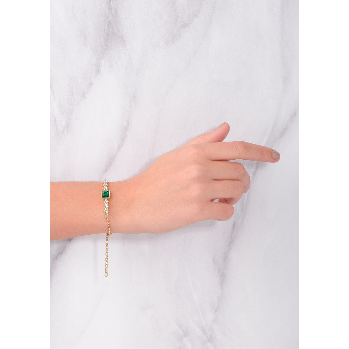 BRACELET "VERDE DI TRE"