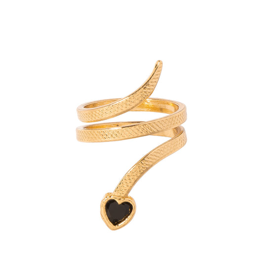 RING "CUORE NERO"