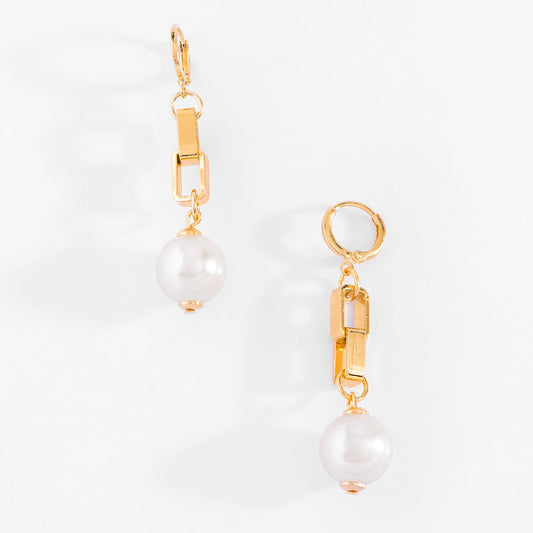 EARRINGS "CATENA PERLE"