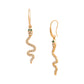 EARRINGS "SERPENT SCHIACCIATO"
