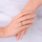 RING "ROSA DOPPIA"