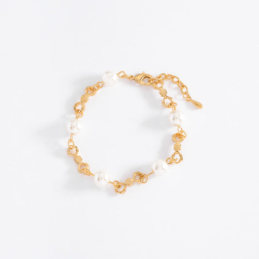 BRACELET "PERLA BIANCA"